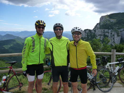 Weekend cyclo - Col de Rousset le trio
