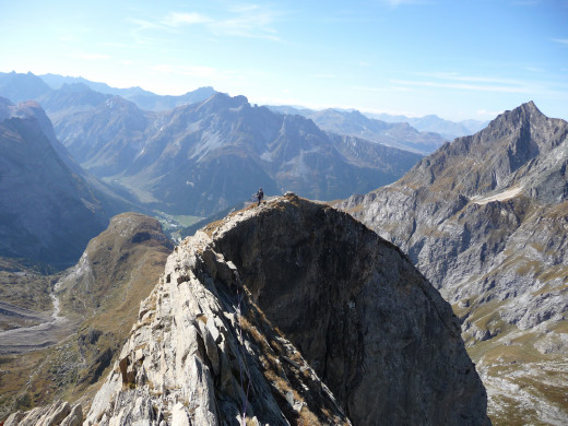 Aiguille de la Vanoise - Sommet de l`aiguille