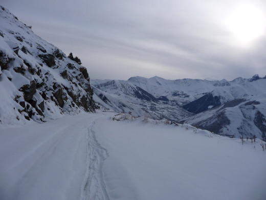 Refuge Etendard - Sur la route