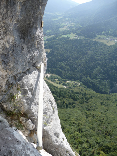 Via Ferrata Roche Veyrand - Poutre