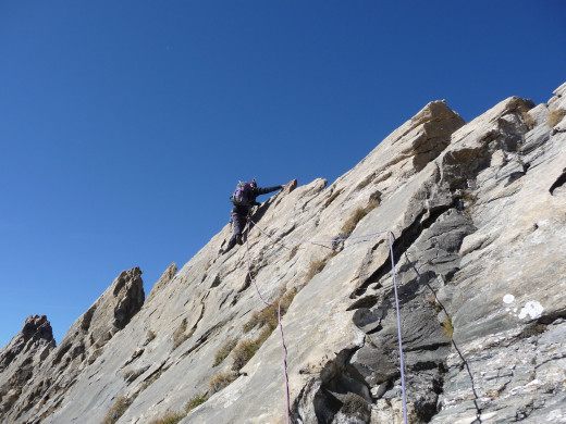 Aiguille de la Vanoise - Arête finale