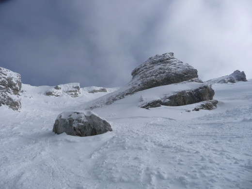 Chamechaude - Petit passage raide