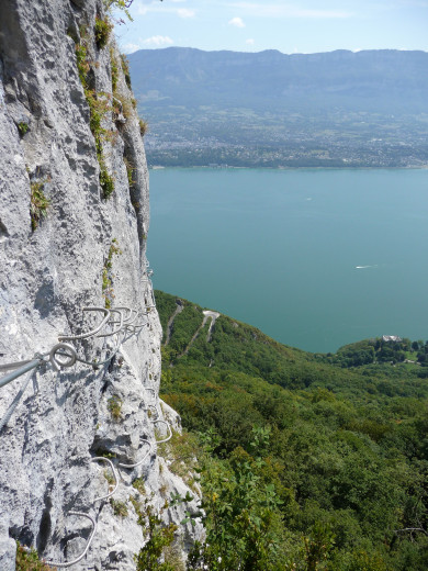 Via Ferrata Col du chat - Final Lac