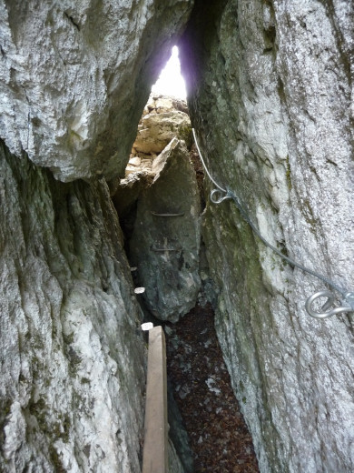 Via Ferrata Col du chat - Grotte