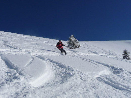 Trélod - Du grand ski, Sylvain se gave !