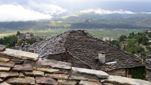 Albanie - Toits de pierre