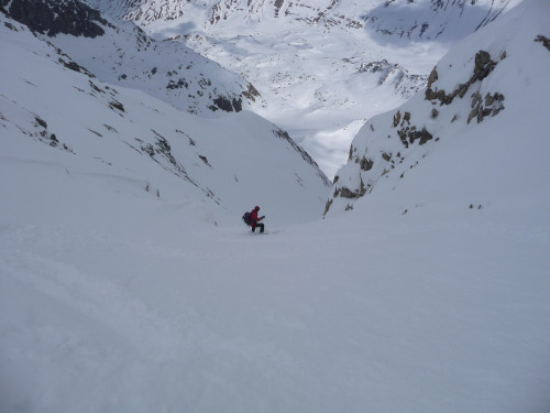 Descente du couloir