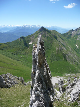 Mont Pécloz - finesse du rocher