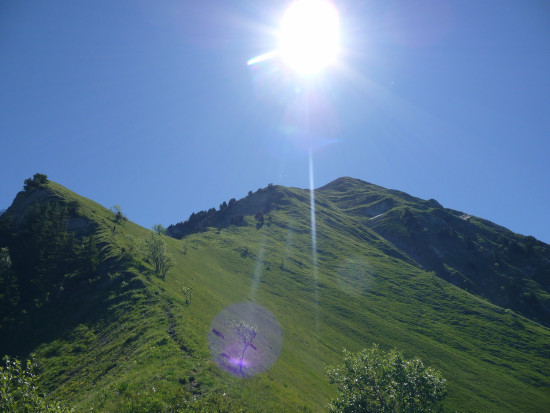 Mont Pécloz - Arête Nord-Ouest