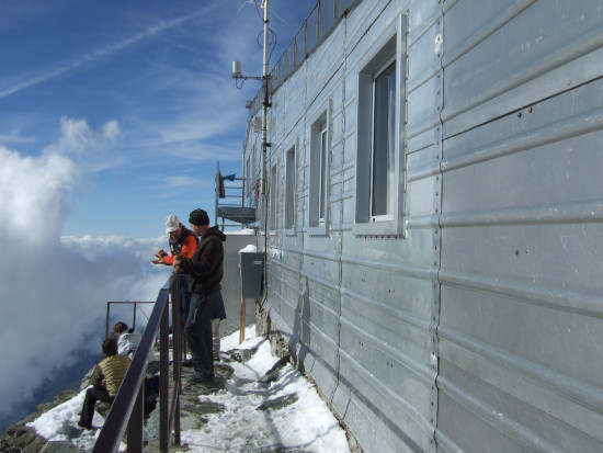 Mont Blanc - Refuge du Gouter ( Photo Papa )