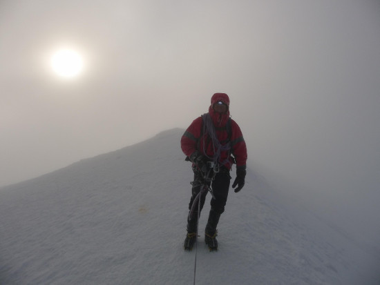 Mont Blanc - Papa au sommet pour la huitième fois ! Bravo !